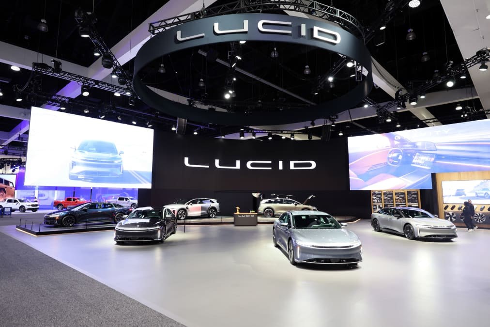 Lucid begins 'operational reset' as CEO says EV maker will delay midsize vehicle