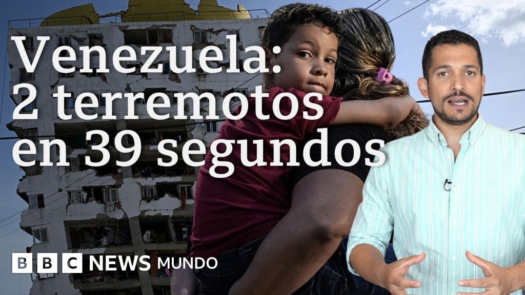 EN VIDEO | Cómo fue el "doblete sísmico" que devastó a Venezuela