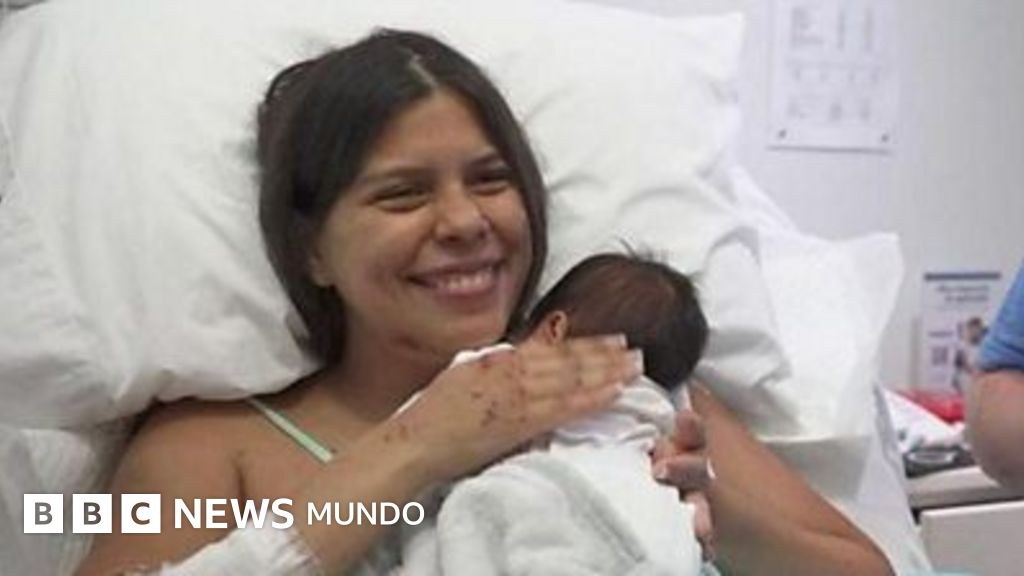 "El bebé fue mi motor para estar despierta y alerta": la BBC habla con la madre rescatada junto a su hijo de 18 días en Venezuela