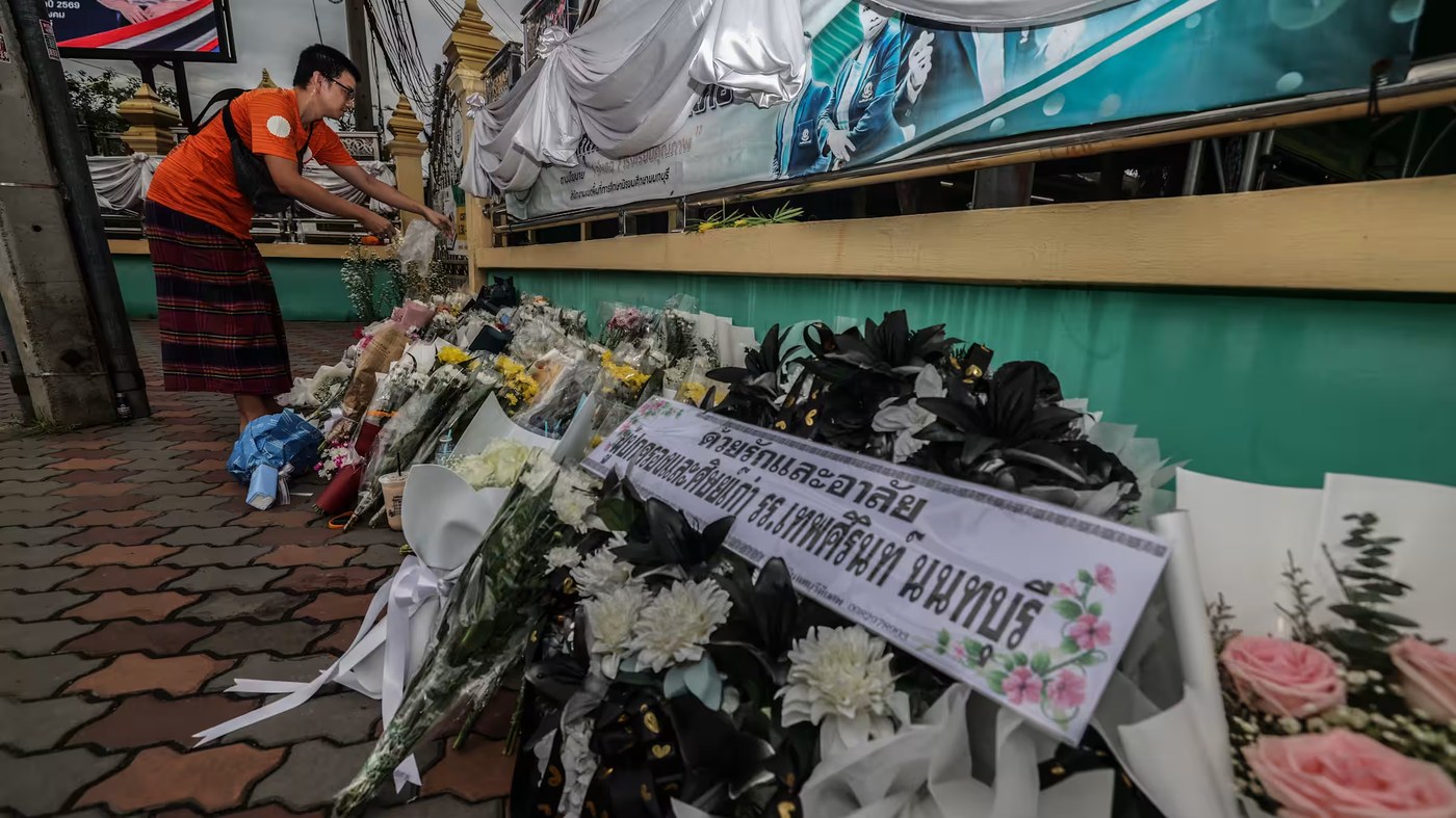 Through the Lens: Thailand school shooting leaves 9 dead, including gunman
