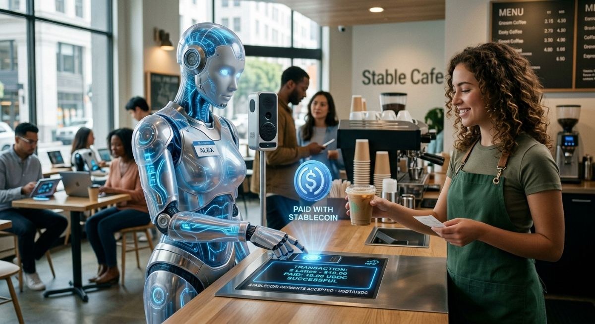 “AI 결제는 스테이블코인”… BTC 선호도 20%로 뚝